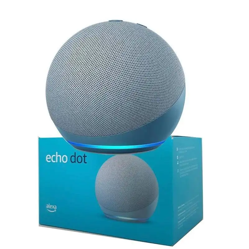 Echo Dot Speaker pintar generasi ke-5 dengan Alexa tersedia untuk dijual dengan Aksesori lengkap