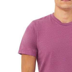 Cómoda camiseta de alta calidad para hombre, tasa barata, peso ligero, alta calidad, logotipo personalizado/camisas de color para hombre con tela duradera - Product Image 2