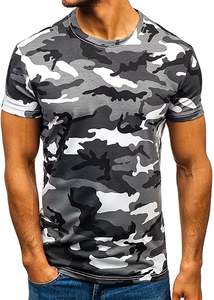 เสื้อยืดผู้ชาย Woodland Camo #11เสื้อคอกลมแขนสั้นผ้าคอตตอน100% มีตัวอักษร - Product Image 2