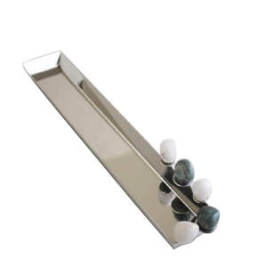 Plateau de service en métal pour café hôtels plats de service aliments fruits café plateau de service en métal pour hôtels - Product Image 1