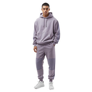 Luxury Heavyweight Oversized Sweatsuit Premium Cotton Hoodie <b>Jogger</b> Outfit Custom Manufacturer - Product Image 3