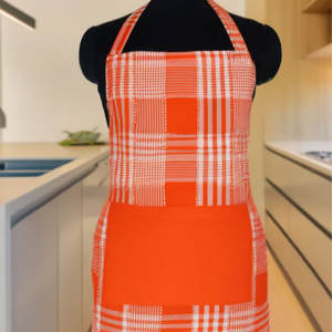 Premium Quality Cotton Kitchen <b>Apron</b> <b>for</b> <b>Men</b> & Women Lightweight, Breathable <b>for</b> <b>BBQ</b> & Baking - Product Image 1