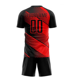 ชุดฟุตบอลแบบกำหนดเอง OEM ผู้ผลิตขายส่ง รับผลิตแบรนด์ส่วนตัว ผลิตจำนวนมาก เสื้อผ้ากีฬาคุณภาพสูง ชุดฟุตบอล - Product Image 4