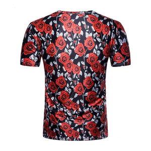 Camisetas de hombre impresas personalizadas Nuevas camisetas de timbre de sublimación con logotipo Material de poliéster de algodón - Product Image 2