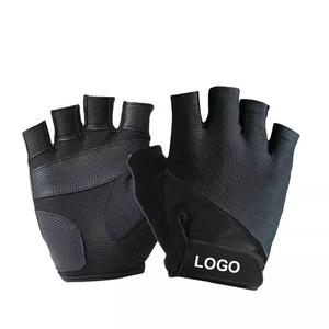 Guantes de levantamiento de pesas con logotipo personalizado GAF para hombres y mujeres con muñequeras guantes de entrenamiento guante de gimnasio soporte de muñeca - Product Image 1
