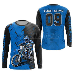 Chemise d'équitation coupe-vent en polyester Chemise de motocross unisexe Oem personnalisation dernière conception imperméable - Product Image 1