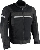 Vestes de moto David Sports Wear Urban Rider Luxe Textile, coupe-vent en polyester/coton, manches longues, conçues pour l'été, modèle Maximum.