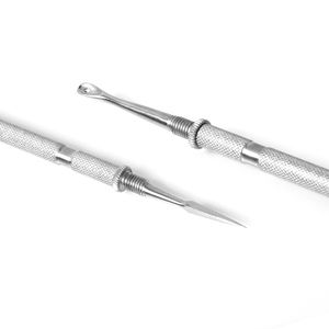Affordable Price Hot Sale Skin Care Tools Black & White Head Remover New Arrival Stainless Steel <b>Blackhead</b> <b>Extractor</b> - Product Image 5