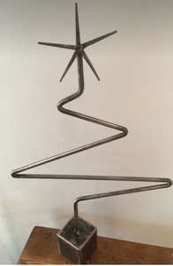 Árbol de envoltura brillante para Decoración de casa, colgantes de pared, regalo, escultura de adorno de Metal elegante, pieza de exhibición de Navidad duradera - Product Image 5