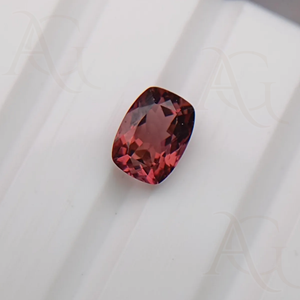 Phòng thí nghiệm phát triển rubelite Tourmaline màu đỏ màu hồng đệm cắt lỏng đá quý tổng hợp tại nhà máy giá đối với trang sức làm tạo ra - Product Image 5