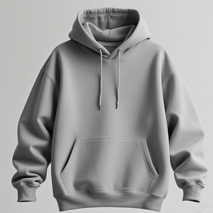 Sudaderas de Algodón para Hombre, con Logotipo Personalizado, Unisex, Gruesas, Lisas, Holgadas, con Capucha - Product Image 4