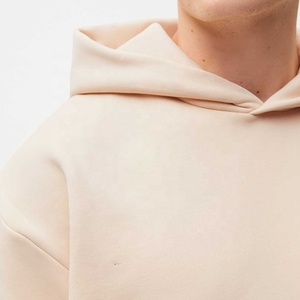 Hoodie manufacturer bulk thick cotton oversize <b>pullover</b> plain hooded sweatshirt custom heavyweight fleece hoodies for <b>men</b> - Product Image 5