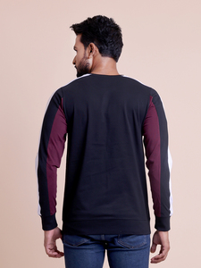 Calidad Premium moda transpirable invierno 100% algodón manga completa cuello redondo Camiseta para hombres - Product Image 6