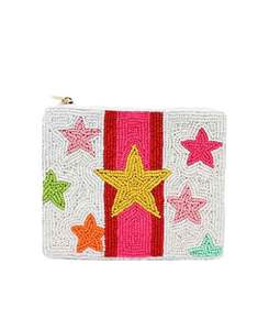 Premium Luxury St Xavier Seed Beaded YEAH Bordado hecho a mano Mini bolso con cremallera Elegante elegante Elección elegante de la India - Product Image 6