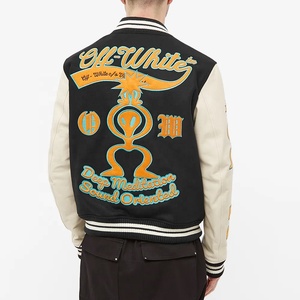 Haut de maillot de baseball de style de rue d'école de mode d'Halloween personnalisé en usine - Product Image 3