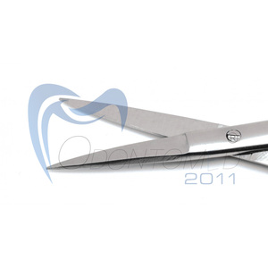 Ciseaux chirurgicaux Iris 4 1/8" en acier inoxydable, droits, pour tissus, instruments de chirurgie plastique CE - Product Image 3