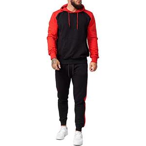 Survêtement pour hommes de haute qualité 100% coton pull à capuche et jogger lourd ensemble survêtement personnalisé pour hommes - Product Image 1