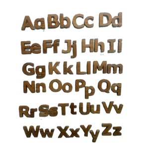 Lettres alphabet en bois pour décoration murale Lettres alphabet en bois personnalisables pour Noël et événements - Product Image 6