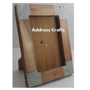 Best Selling Hot Sale Wooden and Terrazzo <b>Photo</b> <b>Frame</b> Elegant Design with Affordable Decor Perfect for Home & Office Decor - Product Image 1