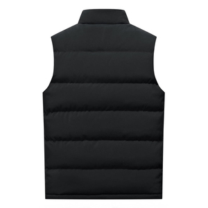 Top tendencia hombres puffer chaleco alto exigente Venta caliente mejor calidad logotipo personalizado material suave diseño Anti-encogimiento chaqueta de invierno - Product Image 2