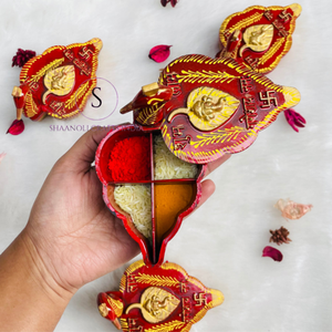 Caja de fruta seca de pato de madera tradicional, accesorio decorativo Pooja para festividades de Diwali, recuerdo de fiesta en forma de pato - Product Image 2