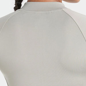 Conjunto de Yoga de 2 Piezas de Alta Compresión y Elasticidad al por Mayor, Conjunto de Sujetador Deportivo y Bragas Levanta Glúteos, Conjunto de Tops de Manga Larga para Mujer - Product Image 4