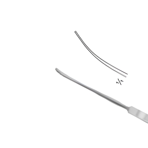 HALLE 16cm Stainless Steel Surgical Septum Elevators Manually Powered <b>Brass</b> Surgico Designed by Manufacturer Antrum Elevators - Product Image 3