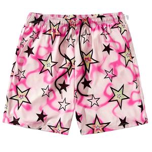 Hot Selling Customized Men's Casual <b>Shorts</b> 6XL Size Elastic Waist Drawstring Print Pockets Solid Pattern <b>Decoration</b> Anti-Wrinkle - Product Image 1