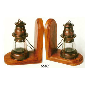 Paire de serre-livres de tour en fer Serre-livres de style antique nautique Serre-livres de décoration artisanale pour la maison et le bureau à vendre à bas prix - Product Image 2