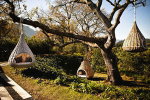 PRSB-TW1 Modern Poly Rattan Tower Bed <b>for</b> Apartment Outdoor Bedroom Hotel Villa Living Room Park - Product Image 4