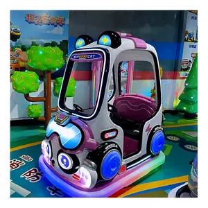 Hot Amusement Children Car Steering Wheel Gaming Bumper Car Entertainment For Outdoor And Indoor Playground