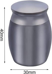 Stainless Steel Urns for Human Ashes Handcrafted Decorative Urn for Ashes for Women Men Aluminium Funeral Urns Custom Size - Product Image 3