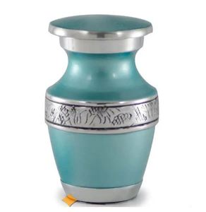 High Quality Cremation Urn Engraving Style Adult Pet Brass and Funeral Box Keepsake Urns Casket Funerary Urn - Product Image 1