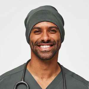 Gorro de enfermera con logotipo personalizado, gorro de enfermera de algodón elástico para hospital - Product Image 2