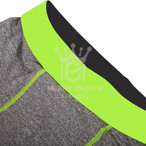 Wholesale Low Rate <b>Men</b> <b>Compression</b> <b>Shorts</b> High Quality Elastic Waist Solid Pattern OEM Service Breathable Workout Fitness - Product Image 3