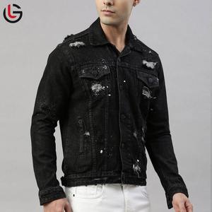 Vente en gros de vestes en jeans pour hommes sur mesure Top de haute qualité-Vêtements décontractés Meilleures ventes Taille XL pour l'hiver - Product Image 2