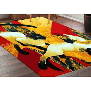 Tapis pour chats siamois : Art style Klimt, Décoration moderne pour la maison, Tapis imprimé, Tapis fin non tissé - Product Image 5
