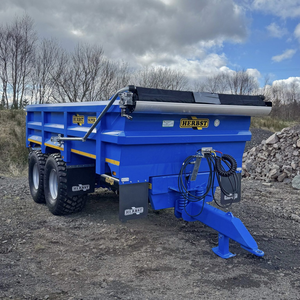 Moteur et engrenage de 10 tonnes à tracteur unique pour une utilisation agricole Remorque à benne basculante pour une agriculture efficace - Product Image 2