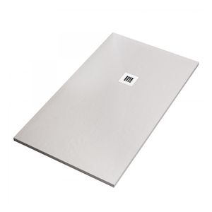 Gaia in marmo bianco 150x70 xh3.5cm piatto doccia 35mm altezza x Box doccia accessorio per doccia in confezione - Product Image 1