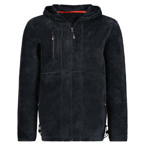 Chaqueta de forro polar con capucha para hombre para actividades al aire libre en invierno, impermeable y ecológica - Product Image 2