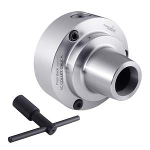 Mandrin auto-centrant 5C à 5 pinces en acier pour tour, aléseuse, modèle pneumatique magnétique 0269-0010 - Product Image 2