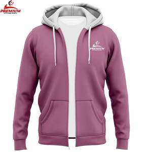 Sudadera con Capucha para Hombre, con Cierre, Informal, de Forro Polar, Color Sólido, Cálida, para Uso Diario, Sudadera con Capucha de Invierno para Hombre - Product Image 3