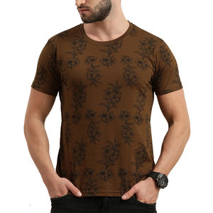 Vente en gros d'étiquettes personnalisées mode chaude fabriqués en usine ODM services haute qualité 100% coton écologique hommes T-Shirts marque personnalisée - Product Image 1