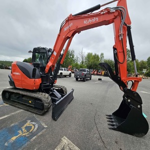 Kubota รถขุด KX080-5 74.3HP ปั๊มเกียร์มอเตอร์และกระบอกไฮดรอลิกสำหรับงานหนัก - Product Image 3