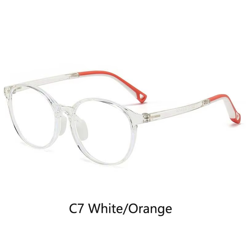 Blanc/orange