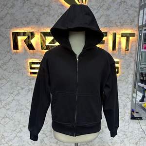 Alta calidad Precio razonable Más demandado Cremallera Sudadera con capucha Puff Impreso Hecho en fábrica Precio barato Sudaderas con capucha Hombres Sudaderas con capucha para hombres - Product Image 1