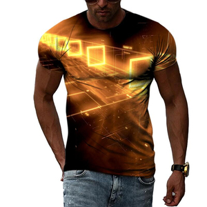 Ropa de hombre de alta calidad, camisetas de algodón 100% para hombre, camiseta de sublimación Unisex en blanco con estilo, camisetas de talla grande para hombre - Product Image 6