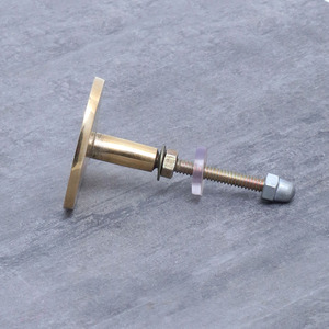 Derniers boutons d'armoire en laiton doré pour tiroirs en nacre pour meubles de chambre à coucher en RAK-209 de gros - Product Image 3