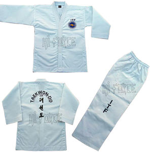 Collar blanco iibbed LOTH artial Arts aekwondo obok sparring - Product Image 5