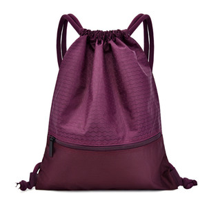 Waterproof Drawstring Backpack for Outdoor Sports <b>Foldable</b> Oxford <b>Travel</b> <b>Bag</b> for Swimming Soccer Basketball Daily Use - Product Image 4